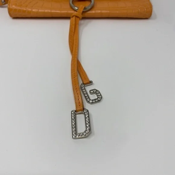 Dolce & Gabbana Leather Purse w/Swarovski Crystal Details - Picture 6 of 8